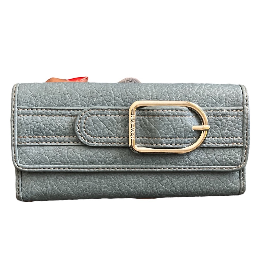 Nine West🦎Snap Closure Leather Wallet🌵